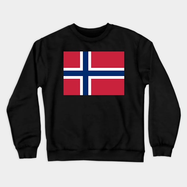 Norway Crewneck Sweatshirt by Wickedcartoons